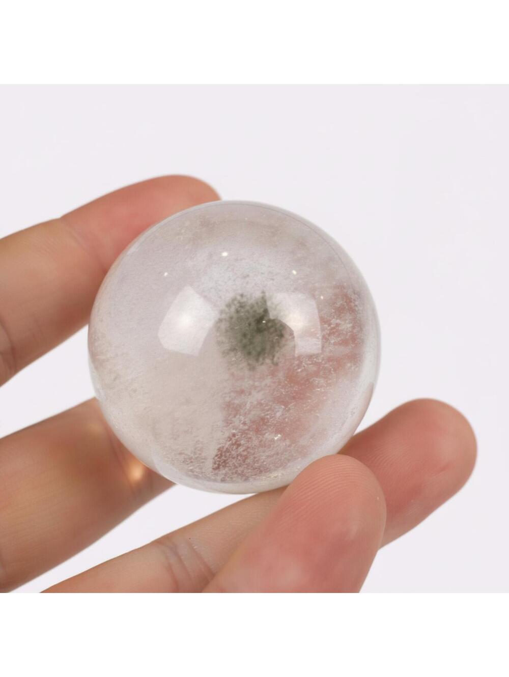 Garden Quartz Crystal Sphere Lodolite Inclusion Quartz Ball 45mm 4.5oz 0182